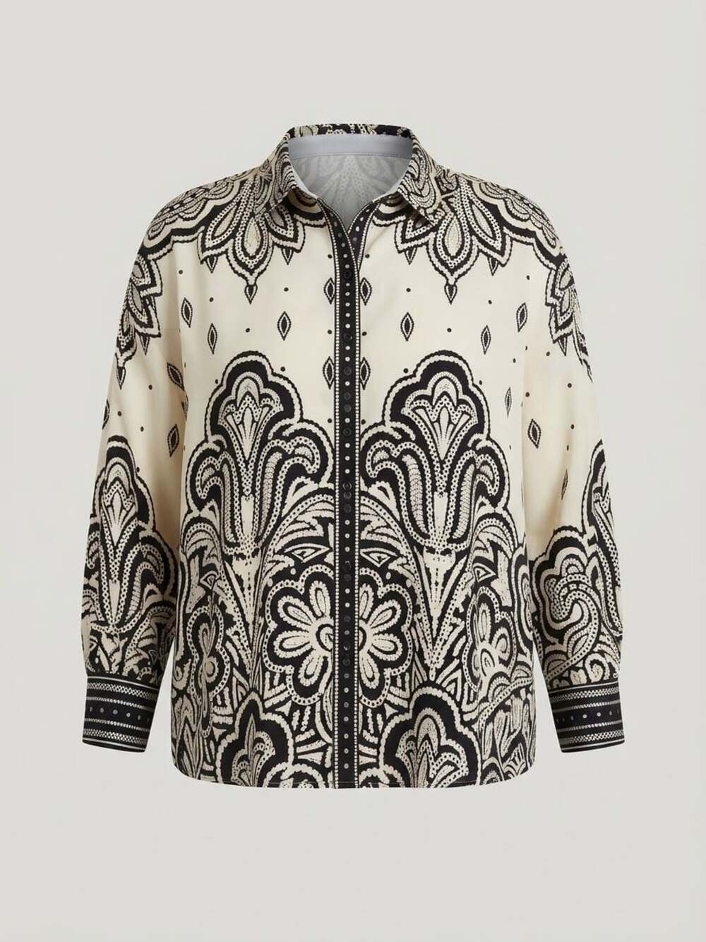 Trina Turk Nivara Women’s Black & white pattern XXL